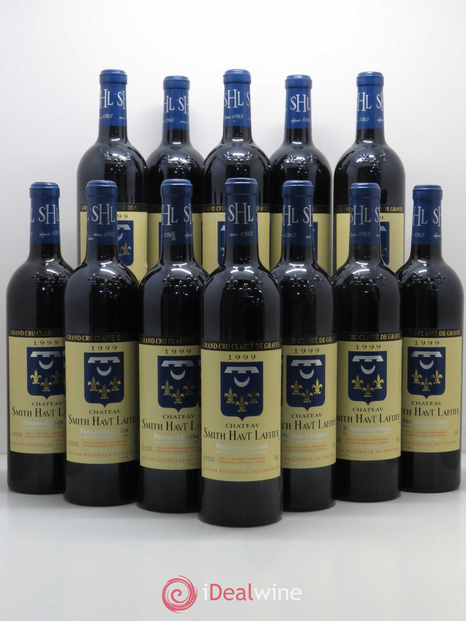 Château Smith Haut Lafitte Cru Classé de Graves 1999 - Lot de 12 bouteilles - 0