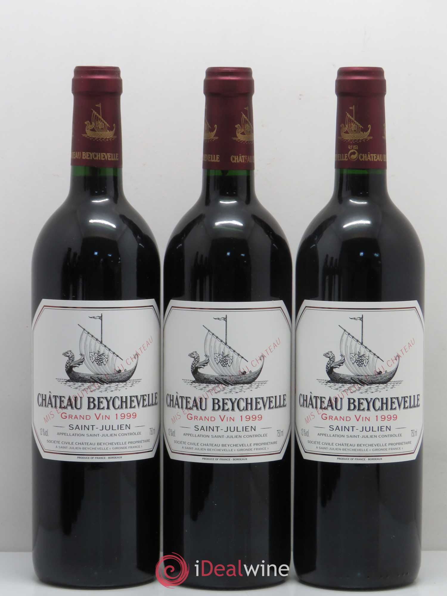 Château Beychevelle 4ème Grand Cru Classé 1999 - Lot de 12 bouteilles - 2