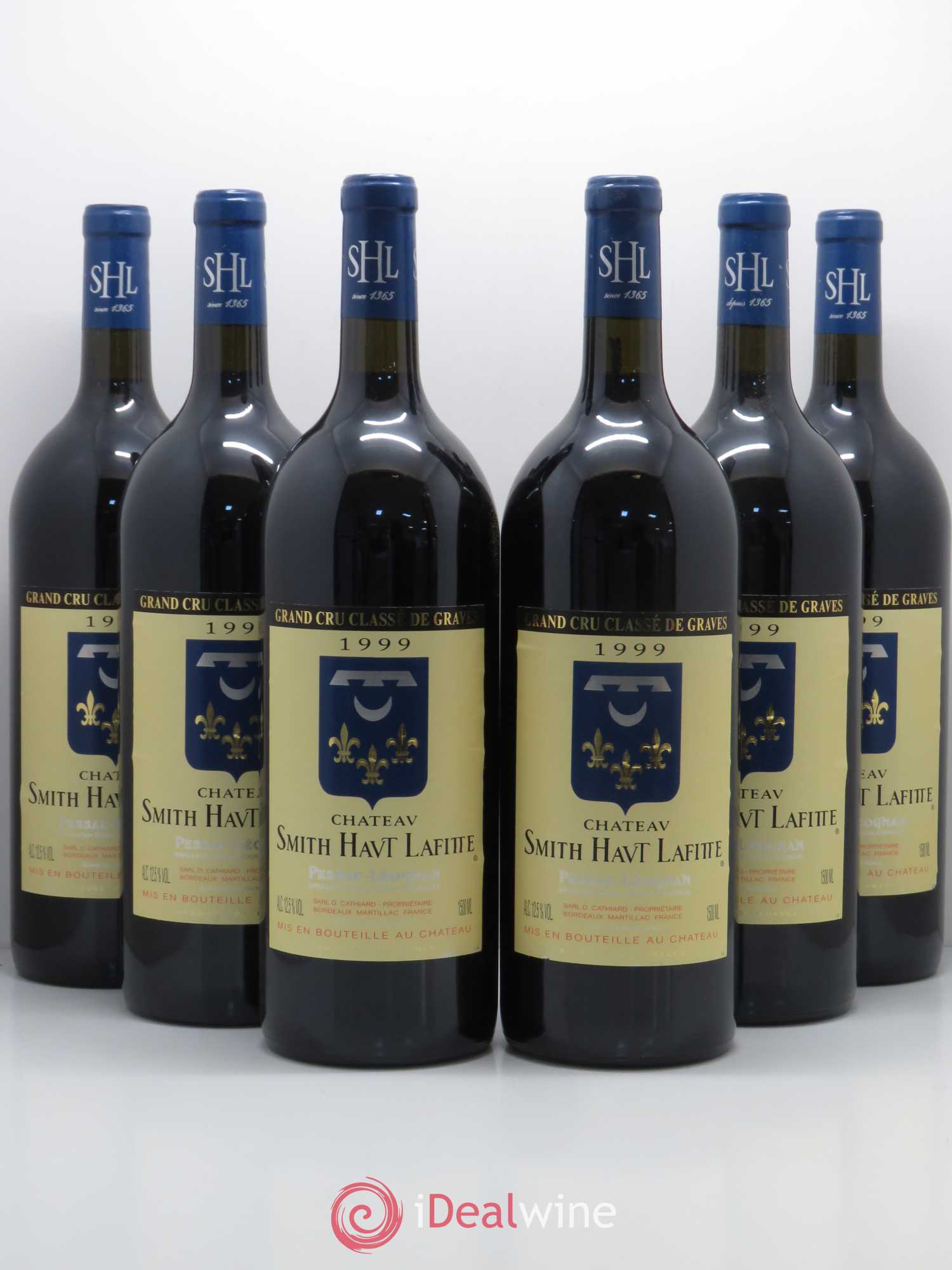 Château Smith Haut Lafitte Cru Classé de Graves 1999 - Lot de 6 magnums - 0