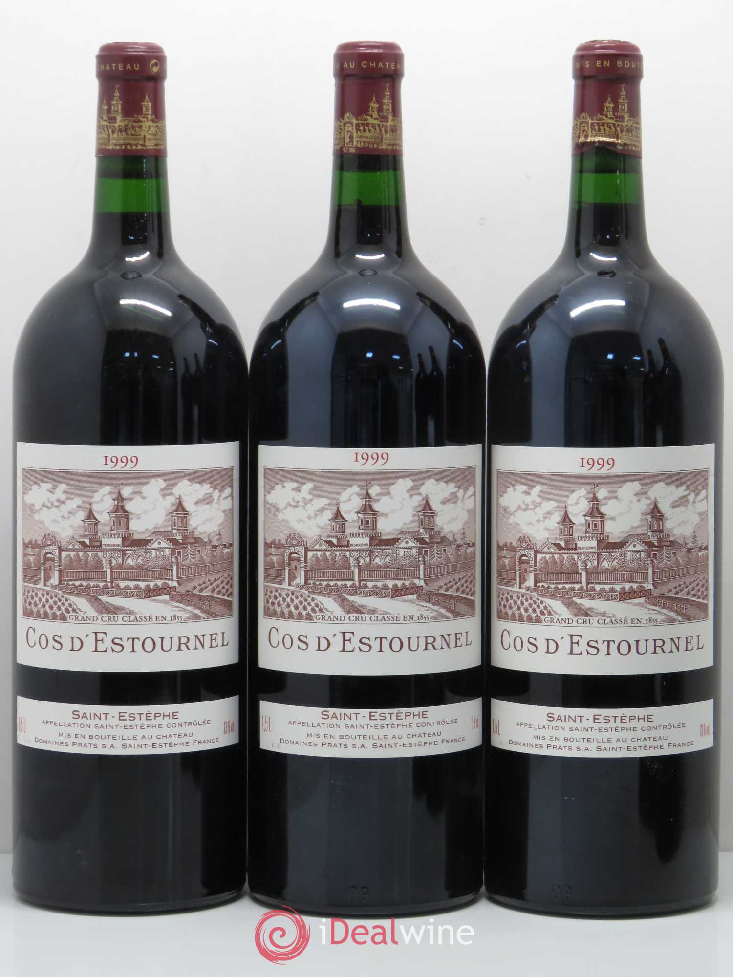 Cos d'Estournel 2ème Grand Cru Classé 1999 - Lot de 6 magnums - 2