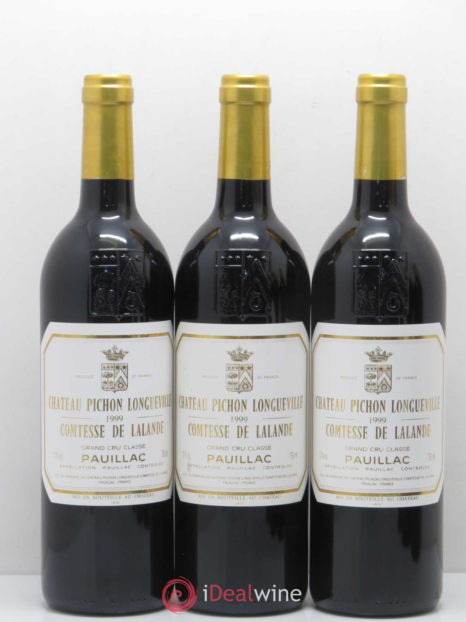 Château Pichon Longueville Comtesse de Lalande 2ème Grand Cru Classé 1999 - Lot de 12 bouteilles - 4