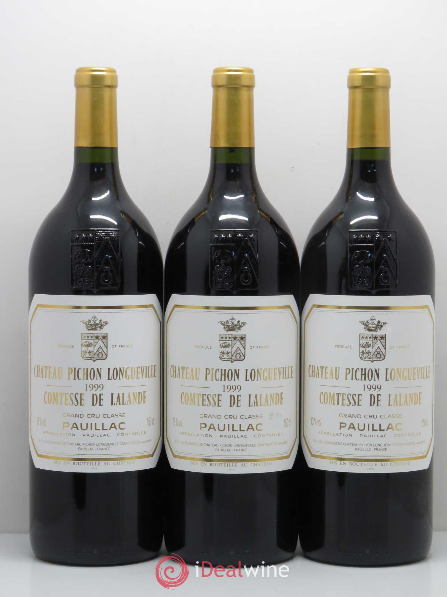 Château Pichon Longueville Comtesse de Lalande 2ème Grand Cru Classé 1999 - Lot de 6 magnums - 1
