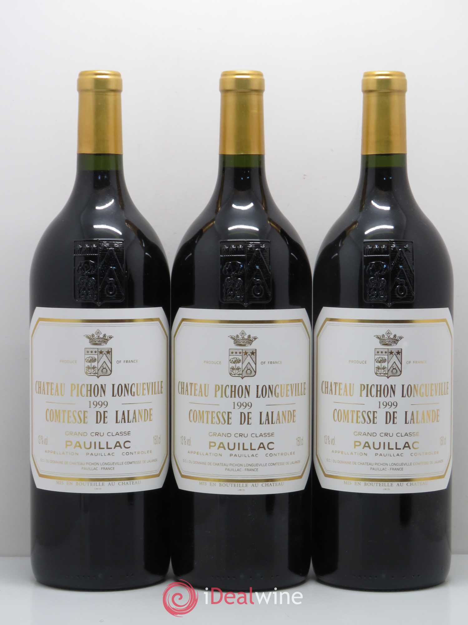 Château Pichon Longueville Comtesse de Lalande 2ème Grand Cru Classé 1999 - Lot de 6 magnums - 2