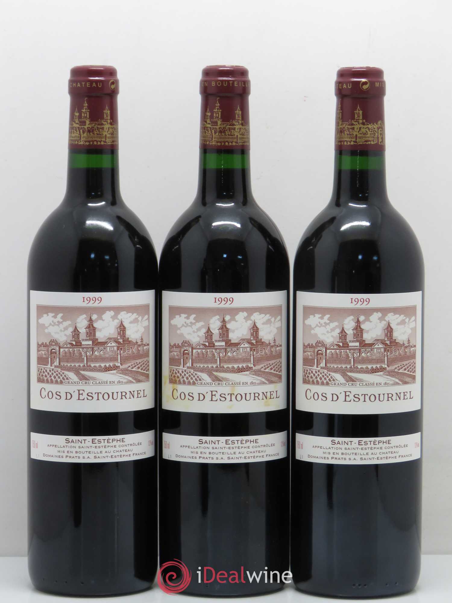 Cos d'Estournel 2ème Grand Cru Classé 1999 - Lot de 12 bouteilles - 1