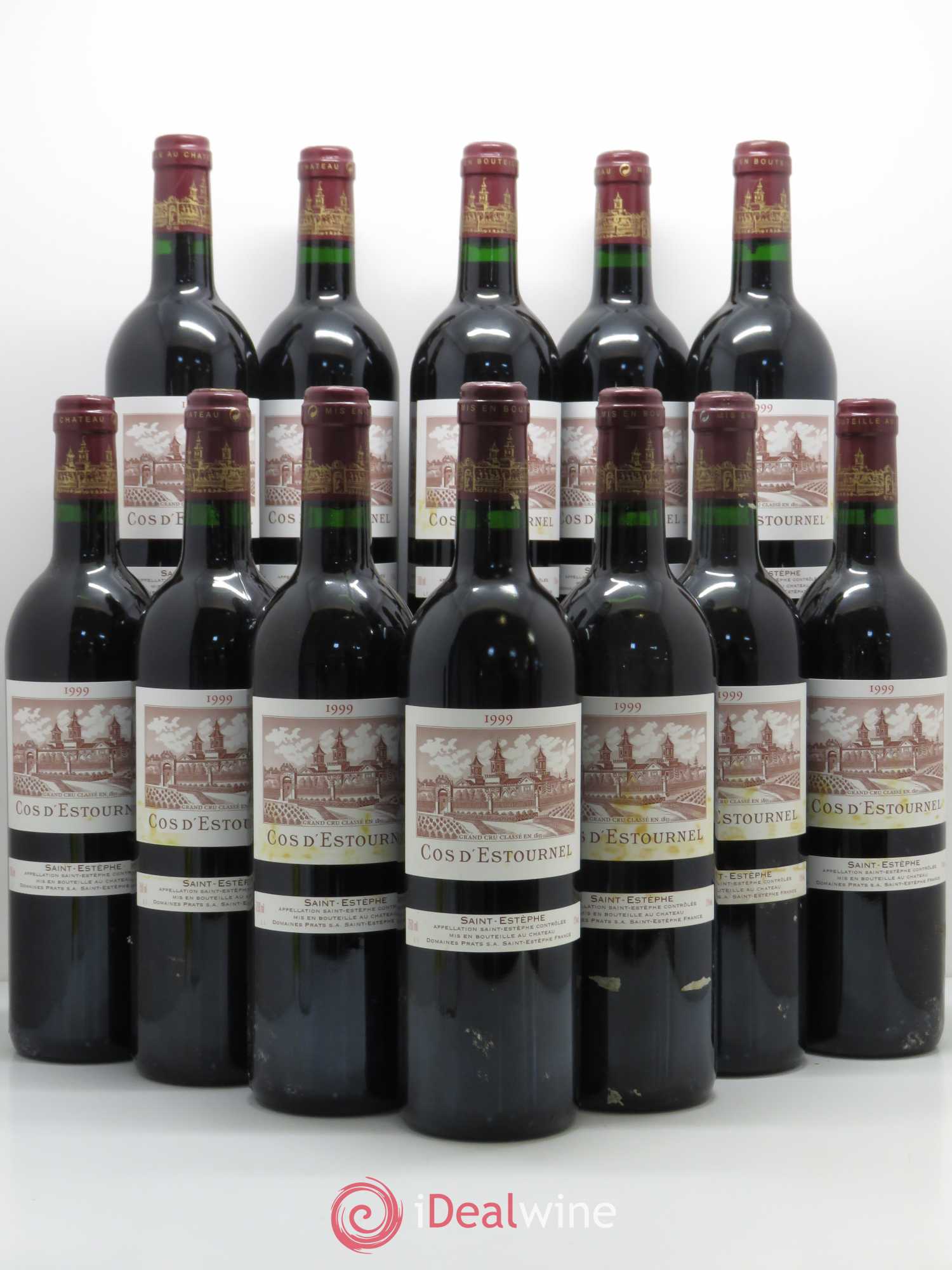 Cos d'Estournel 2ème Grand Cru Classé 1999 - Lot de 12 bouteilles - 0