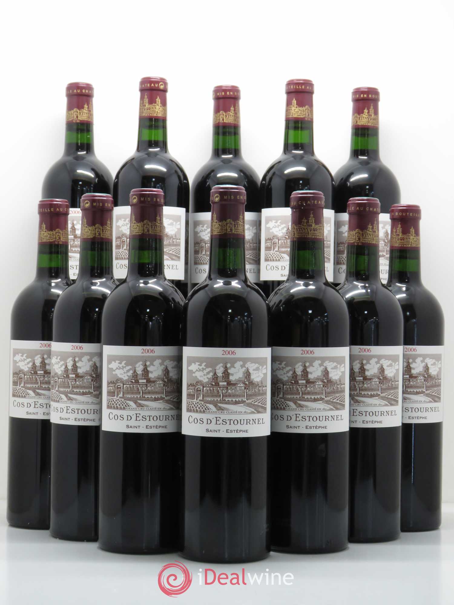 Cos d'Estournel 2ème Grand Cru Classé 2006 - Lot de 12 bouteilles - 0