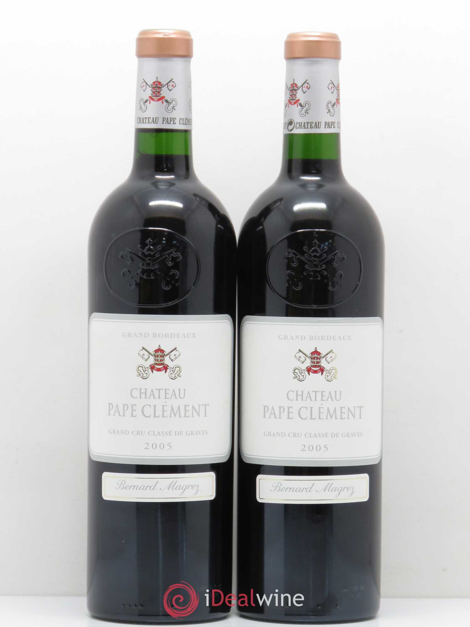 Château Pape Clément Cru Classé de Graves 2005 - Lot de 2 bouteilles - 0