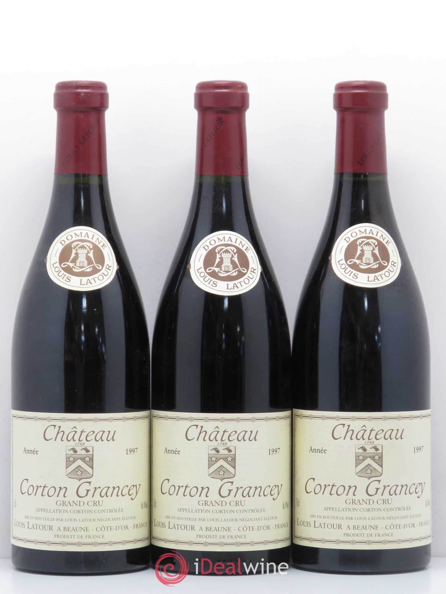 Corton Grand Cru Château Corton Grancey Louis Latour 1997 - Lot de 6 bouteilles - 2