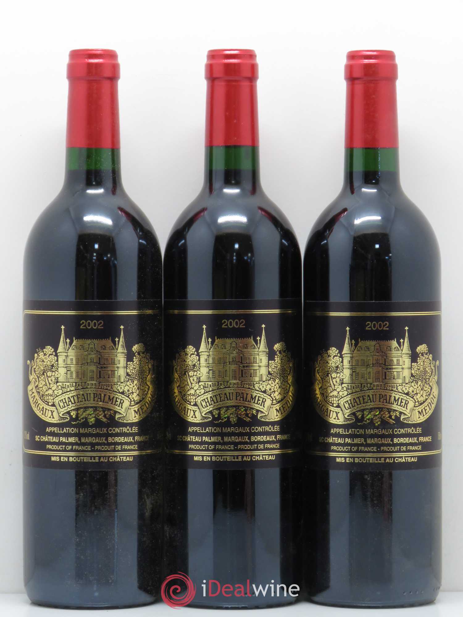 Château Palmer 3ème Grand Cru Classé 2002 - Lot de 12 bouteilles - 2