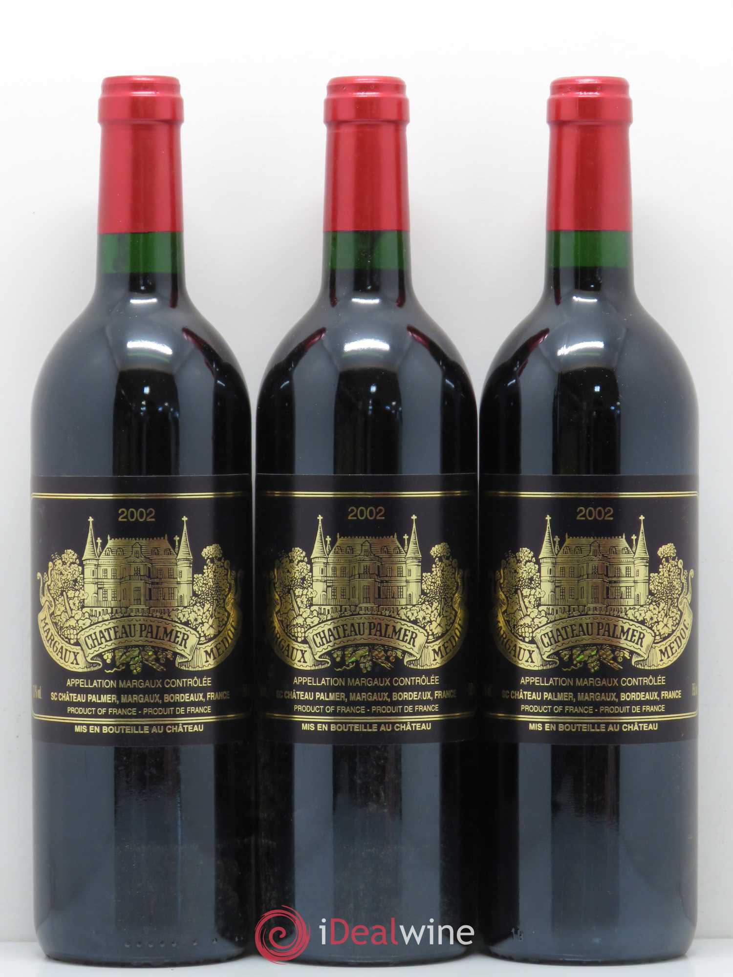 Château Palmer 3ème Grand Cru Classé 2002 - Lot de 12 bouteilles - 4
