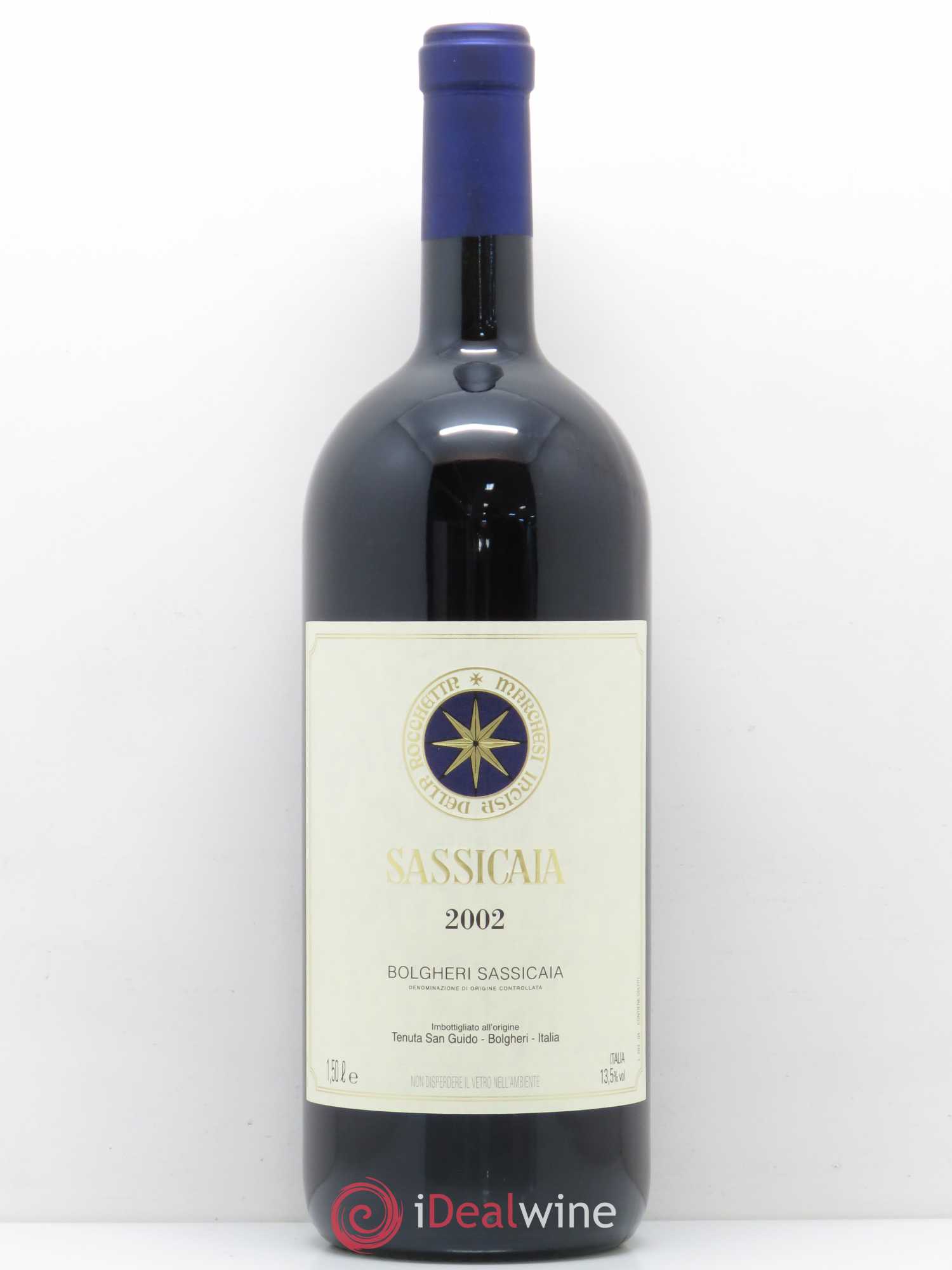 Bolgheri DOC Sassicaia Tenuta San Guido 2002 - Lot de 1 magnum - 0