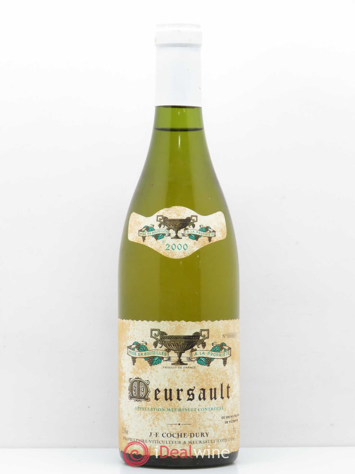 Meursault Coche Dury (Domaine) 2000 - Lot de 1 bouteille - 0