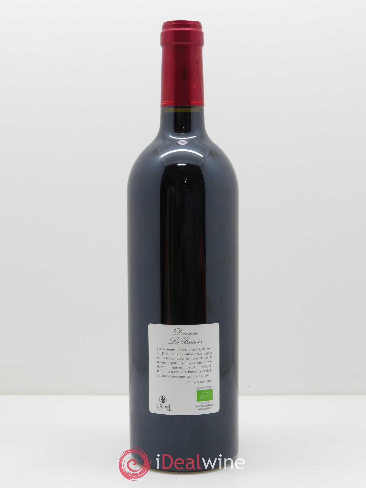 Coteaux d'Aix-en-Provence Les Bastides (Domaine) Famille Salen 2016 - Lot de 1 bouteille - 1