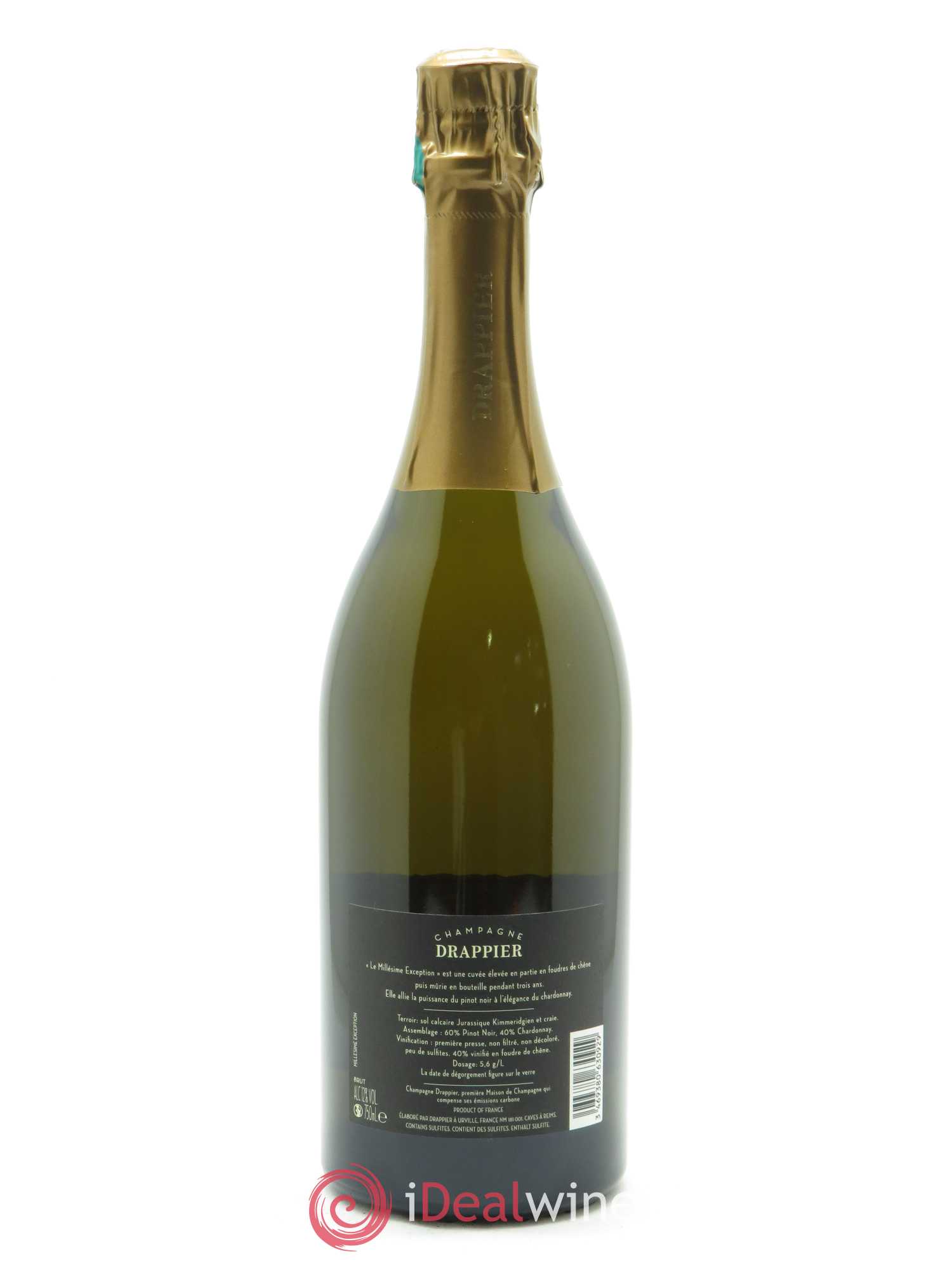 Millésime Exception Drappier 2015 - Lot de 1 bouteille - 1