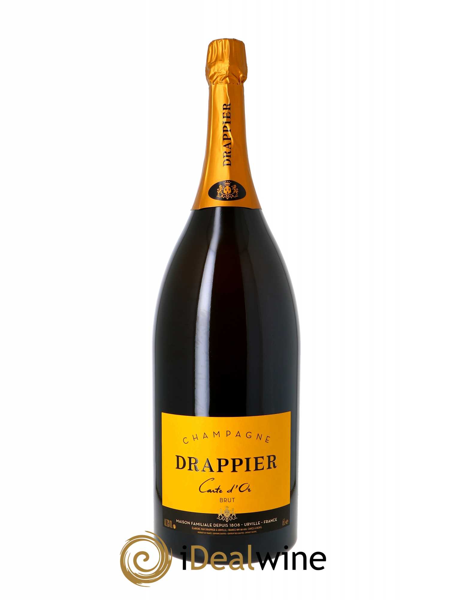 Carte d'Or Brut Drappier - Lot of 1 Methuselah - 1