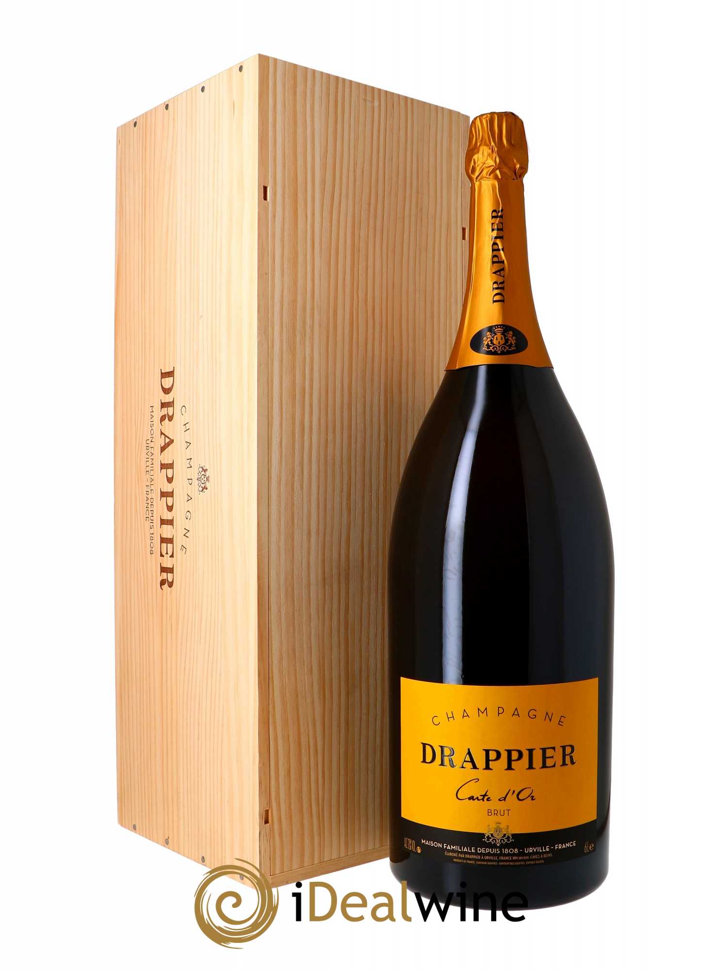 Carte d'Or Brut Drappier - Lot of 1 Methuselah - 0
