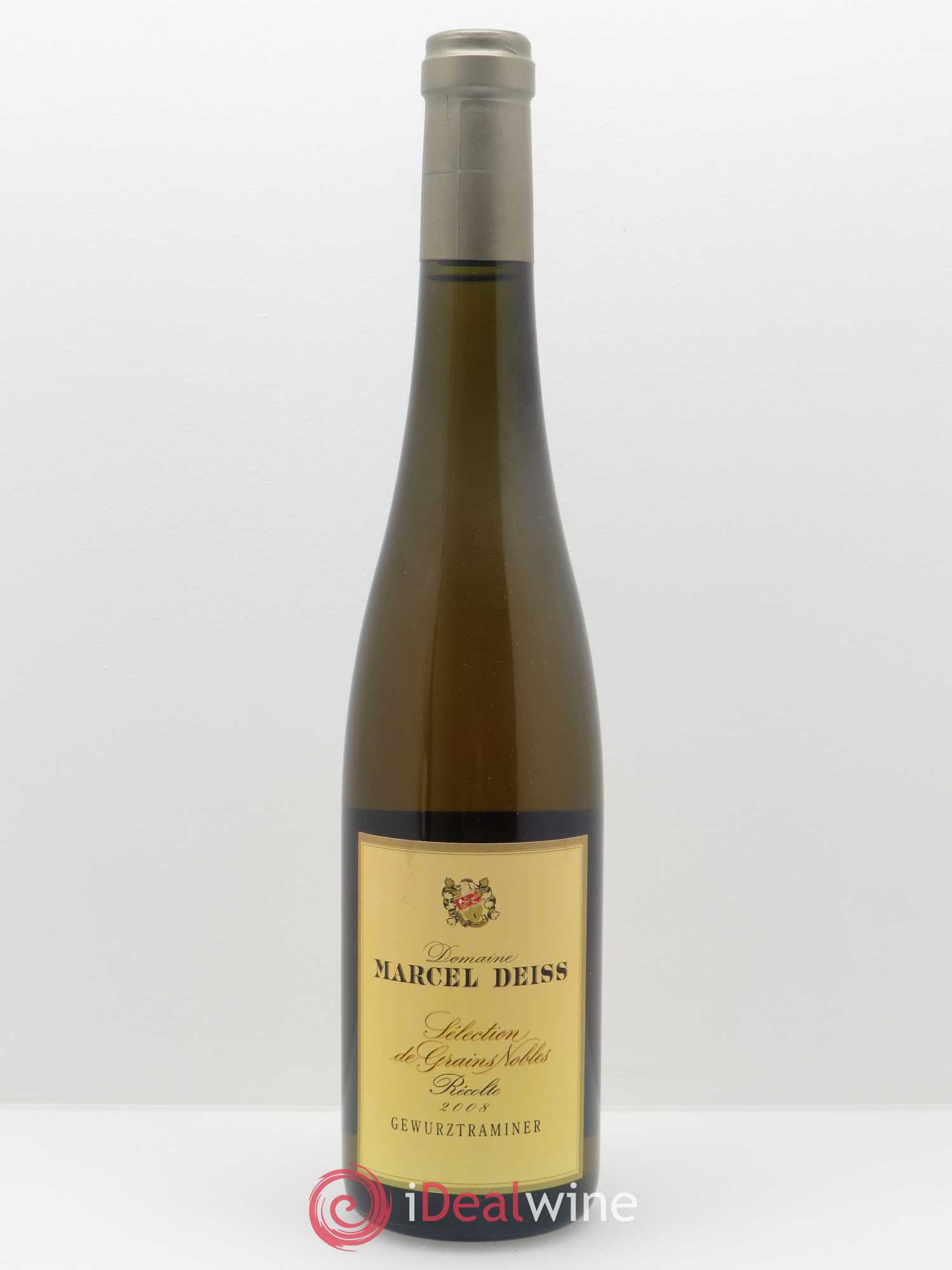 Alsace Gewurztraminer Sélection de Grains Nobles Marcel Deiss (Domaine) (50cl) 2008 - Lotto di 1 bottiglia - 0