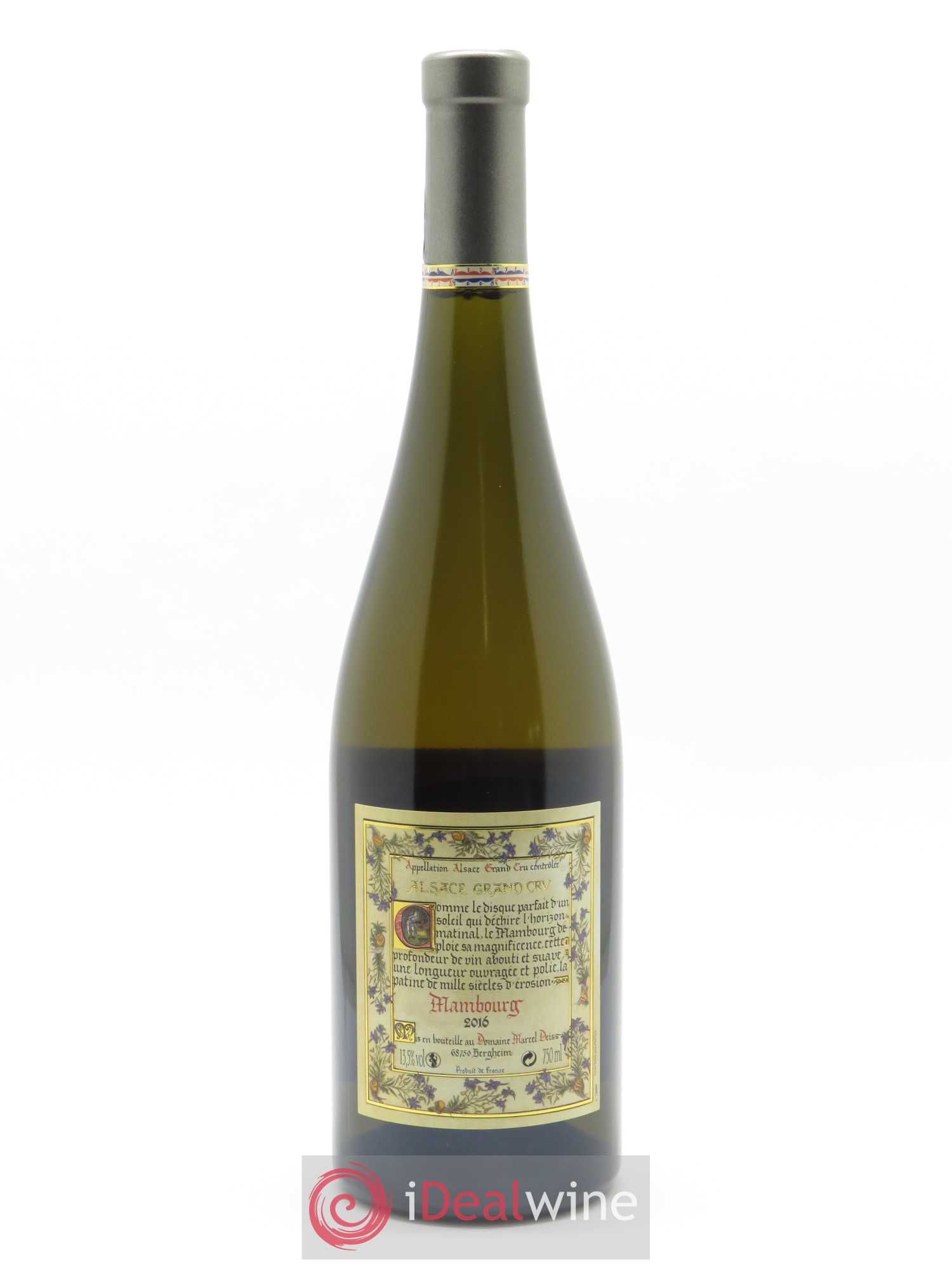 Alsace Grand Cru Mambourg Marcel Deiss (Domaine) 2016 - Lot de 1 bouteille - 1