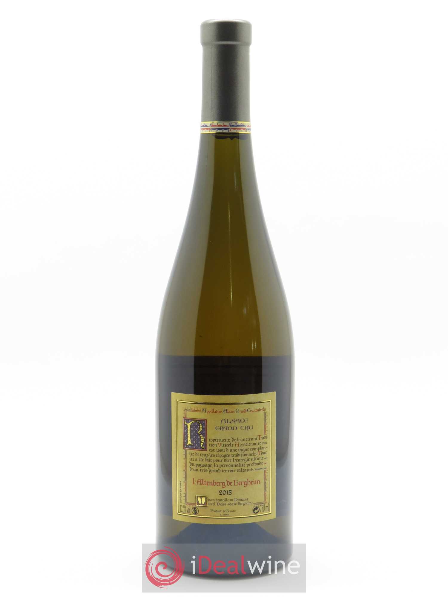 Alsace Grand Cru Altenberg de Bergheim Marcel Deiss (Domaine) 2015 - Lot of 1 bottle - 1