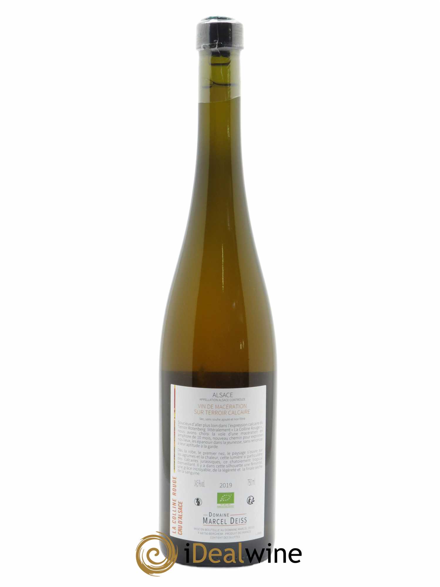 Alsace Rotenberg La Colline Rouge Marcel Deiss (Domaine) 2019 - Lot de 1 bouteille - 1