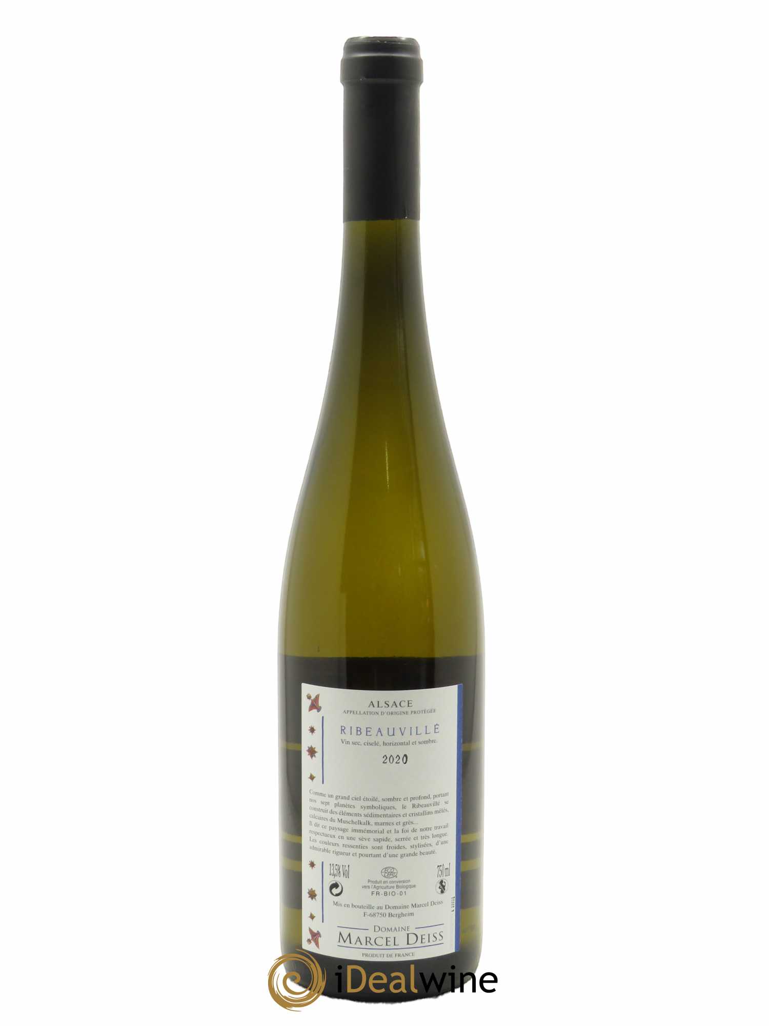 Alsace Ribeauvillé Marcel Deiss (Domaine) 2020 - Lot de 1 bouteille - 1