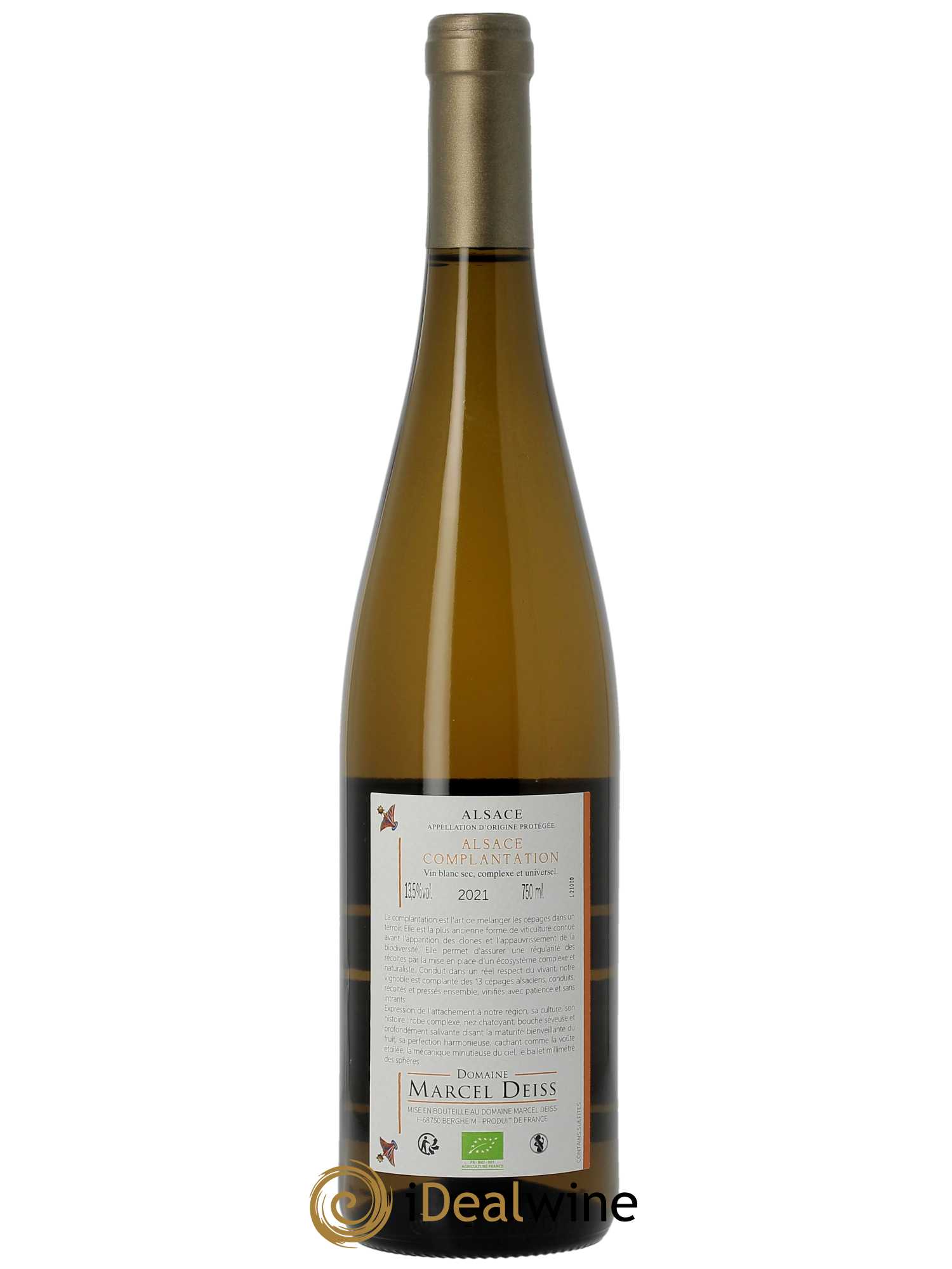 Alsace Complantation Marcel Deiss (Domaine) 2021 - Lot of 1 bottle - 1