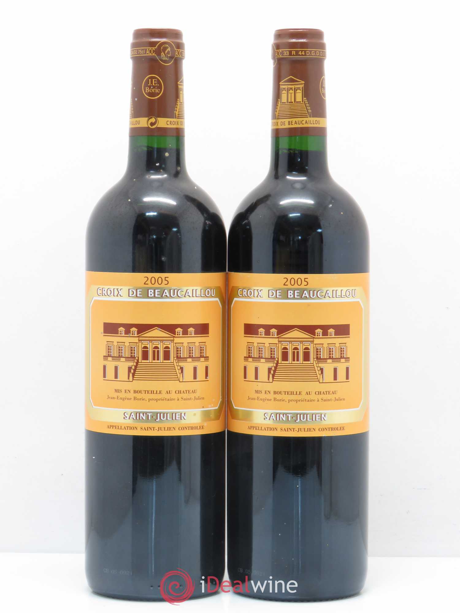 La Croix de Beaucaillou Second Vin 2005 - Lot de 2 bouteilles - 0