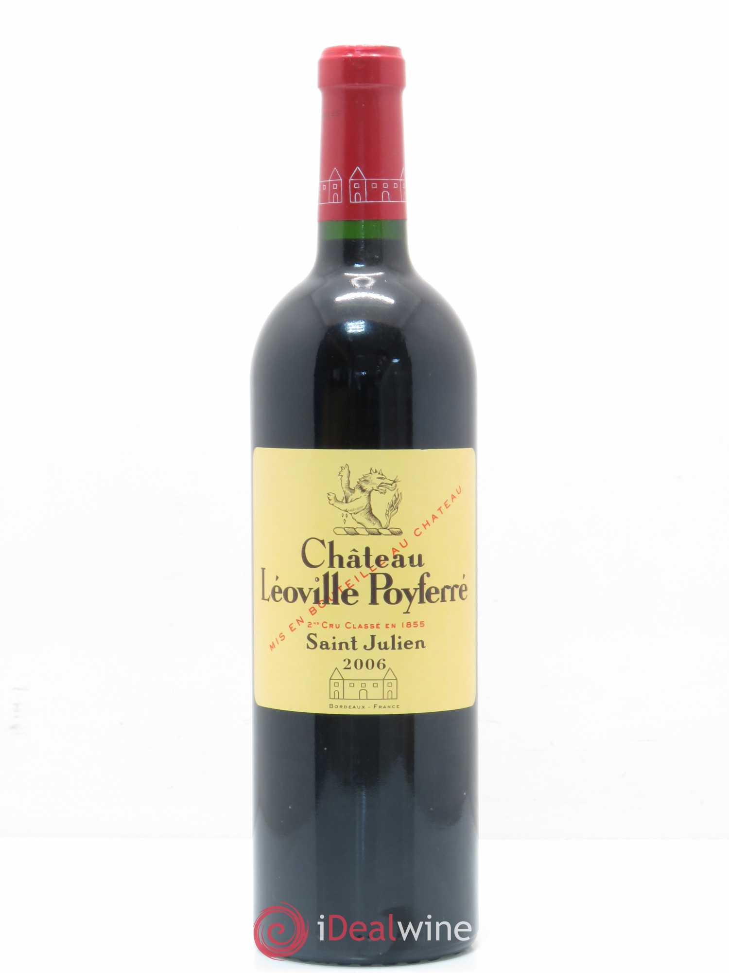 Château Léoville Poyferré 2ème Grand Cru Classé 2006 - Lot de 1 bouteille - 0