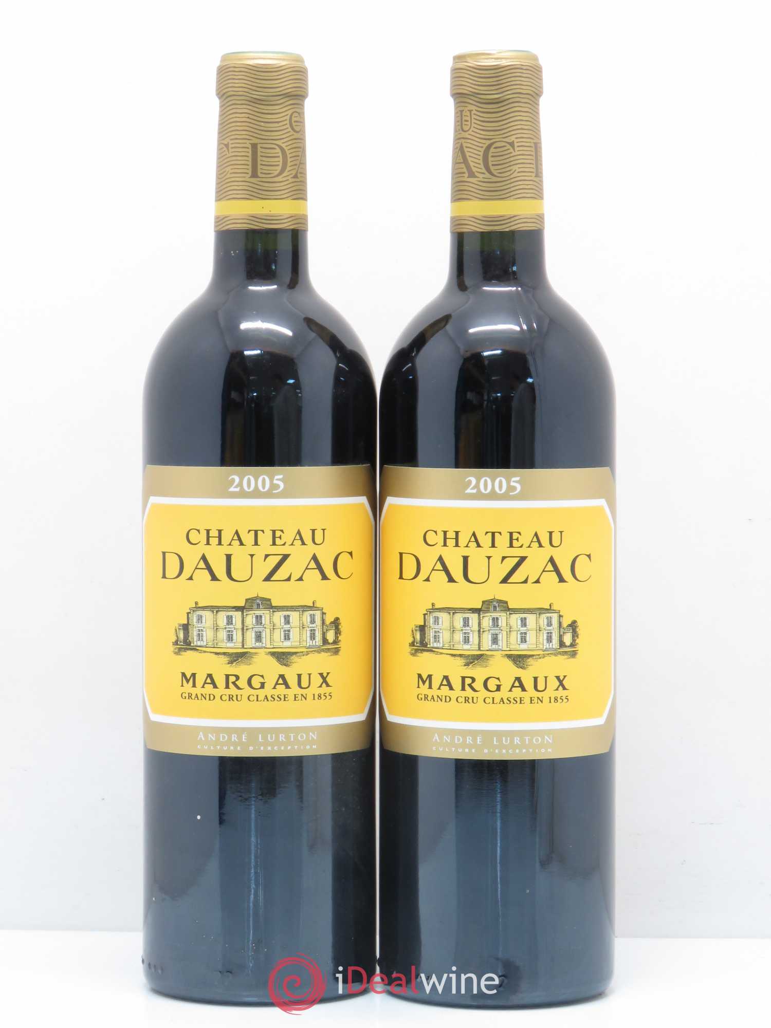 Château Dauzac 5ème Grand Cru Classé 2005 - Lot de 2 bouteilles - 0