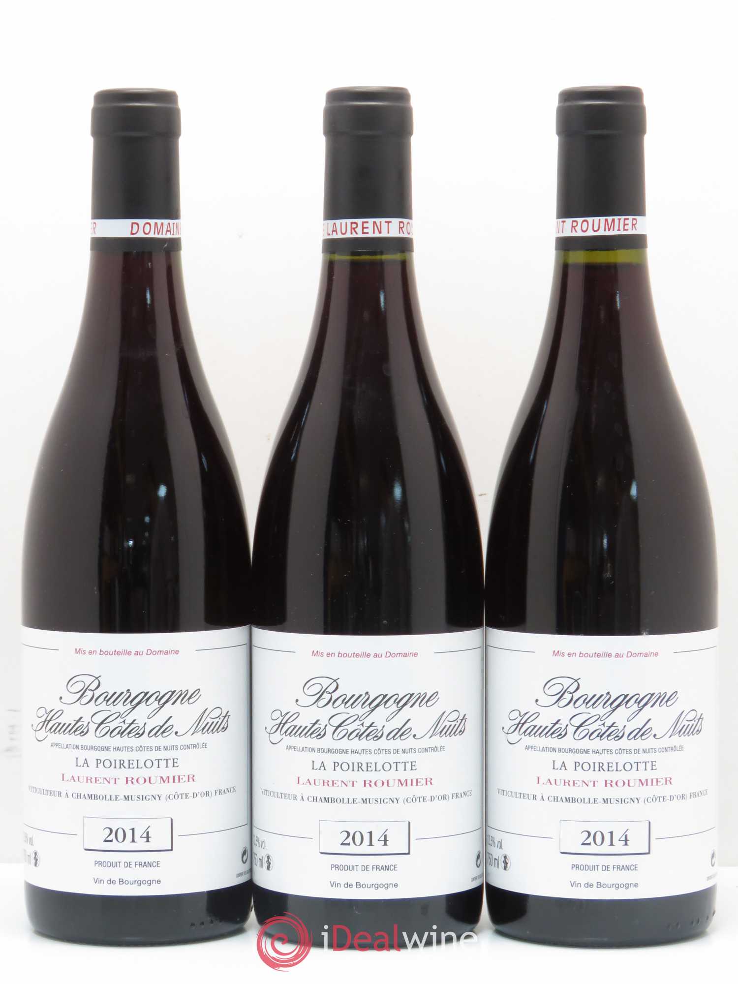 Hautes-Côtes de Nuits Laurent Roumier La Poirelotte 2014 - Posten von 6 Flaschen - 1