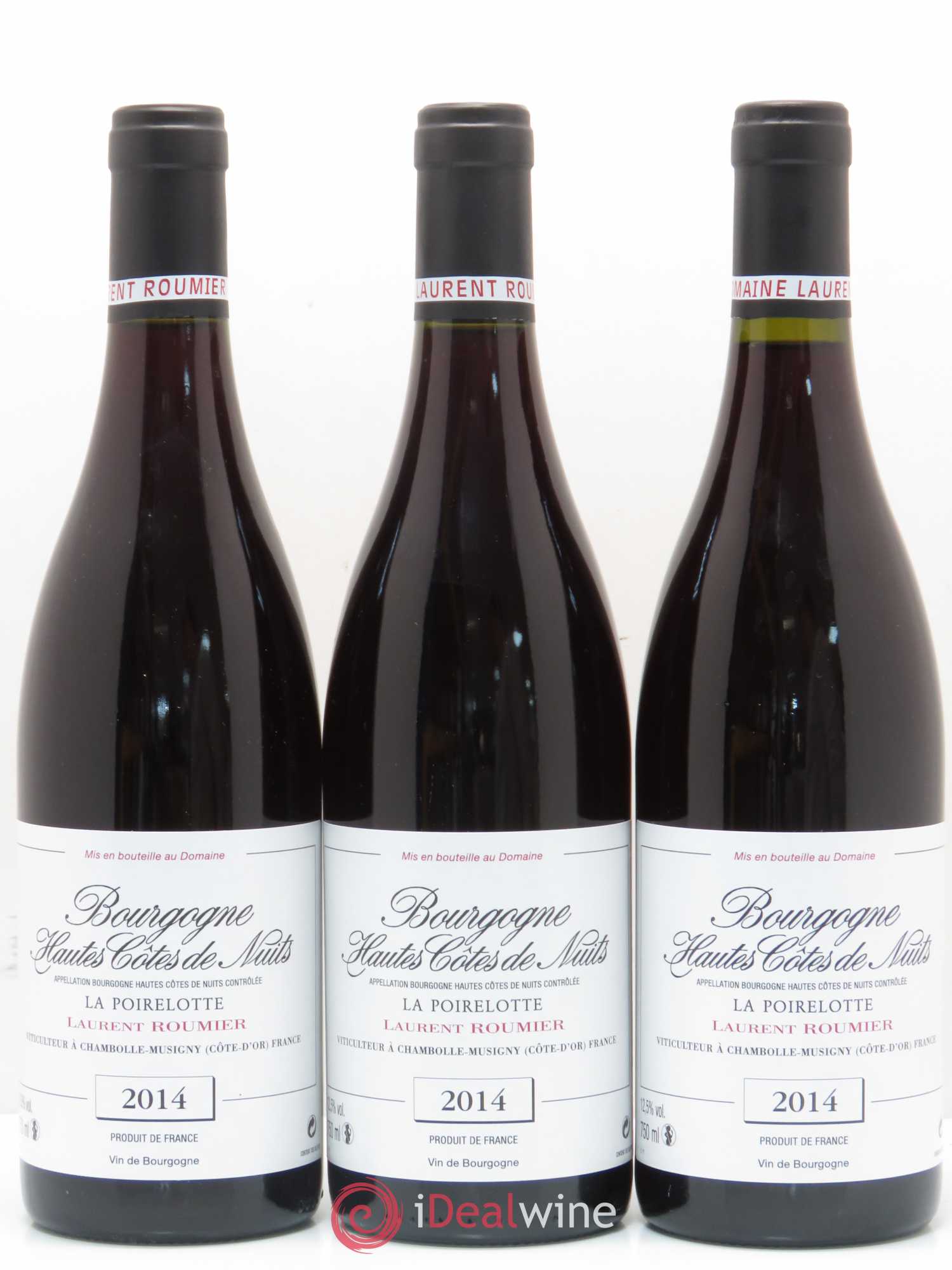 Hautes-Côtes de Nuits Laurent Roumier La Poirelotte 2014 - Posten von 6 Flaschen - 2