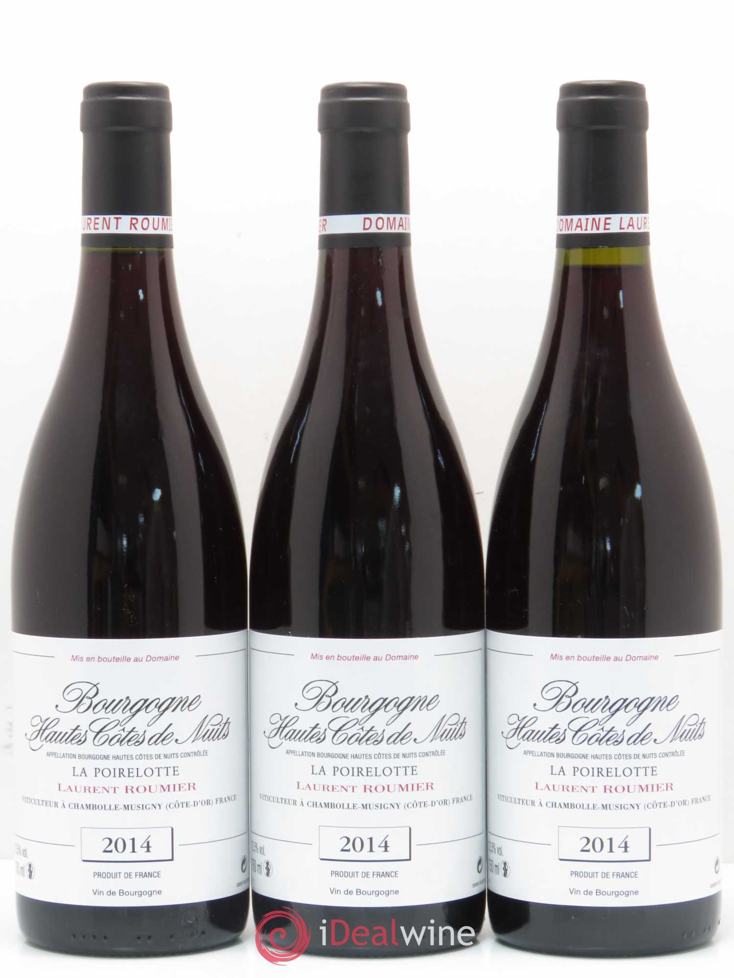 Hautes-Côtes de Nuits Laurent Roumier La Poirelotte 2014 - Posten von 12 Flaschen - 1