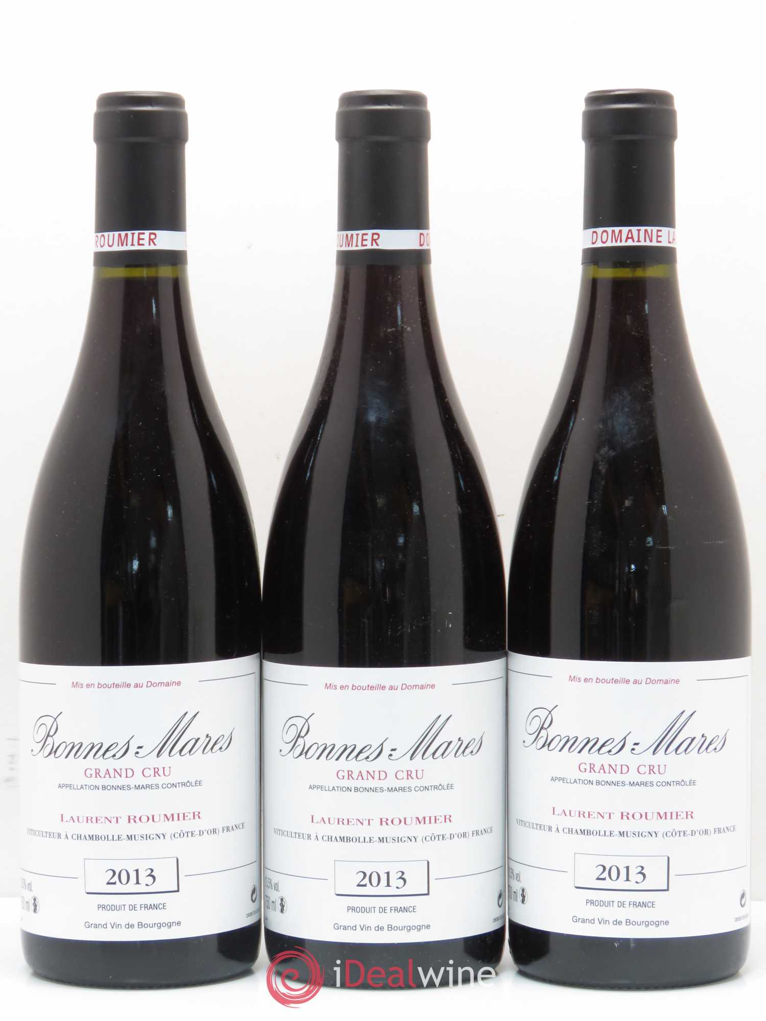Bonnes-Mares Grand Cru Laurent Roumier 2013 - Lot de 3 bouteilles - 0