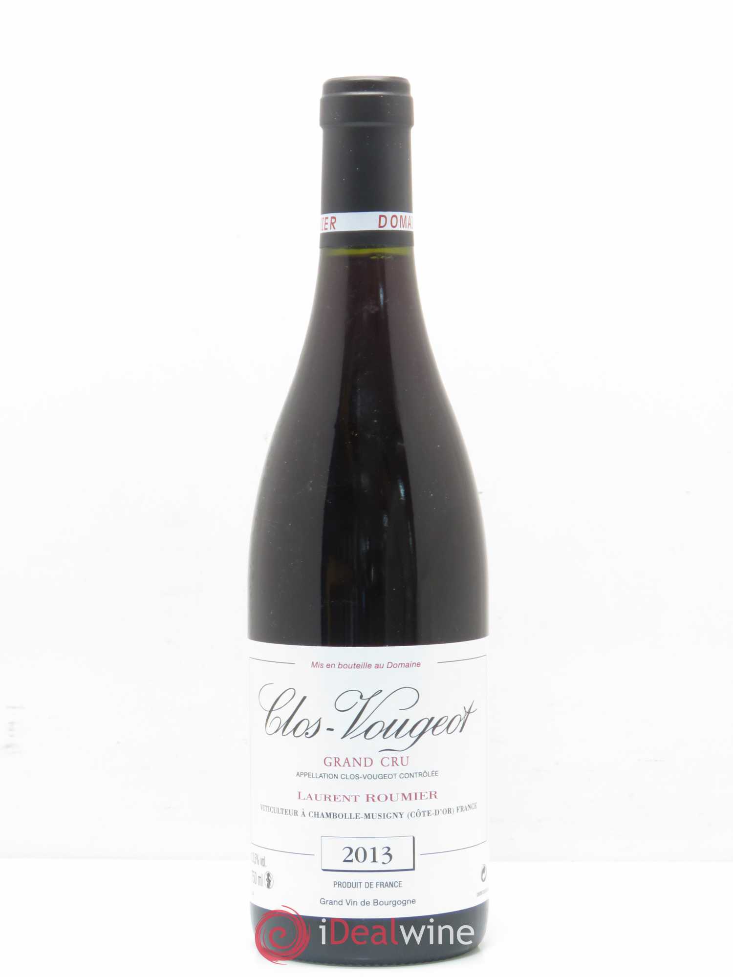 Clos de Vougeot Grand Cru Laurent Roumier 2013 - Lot de 1 bouteille - 0