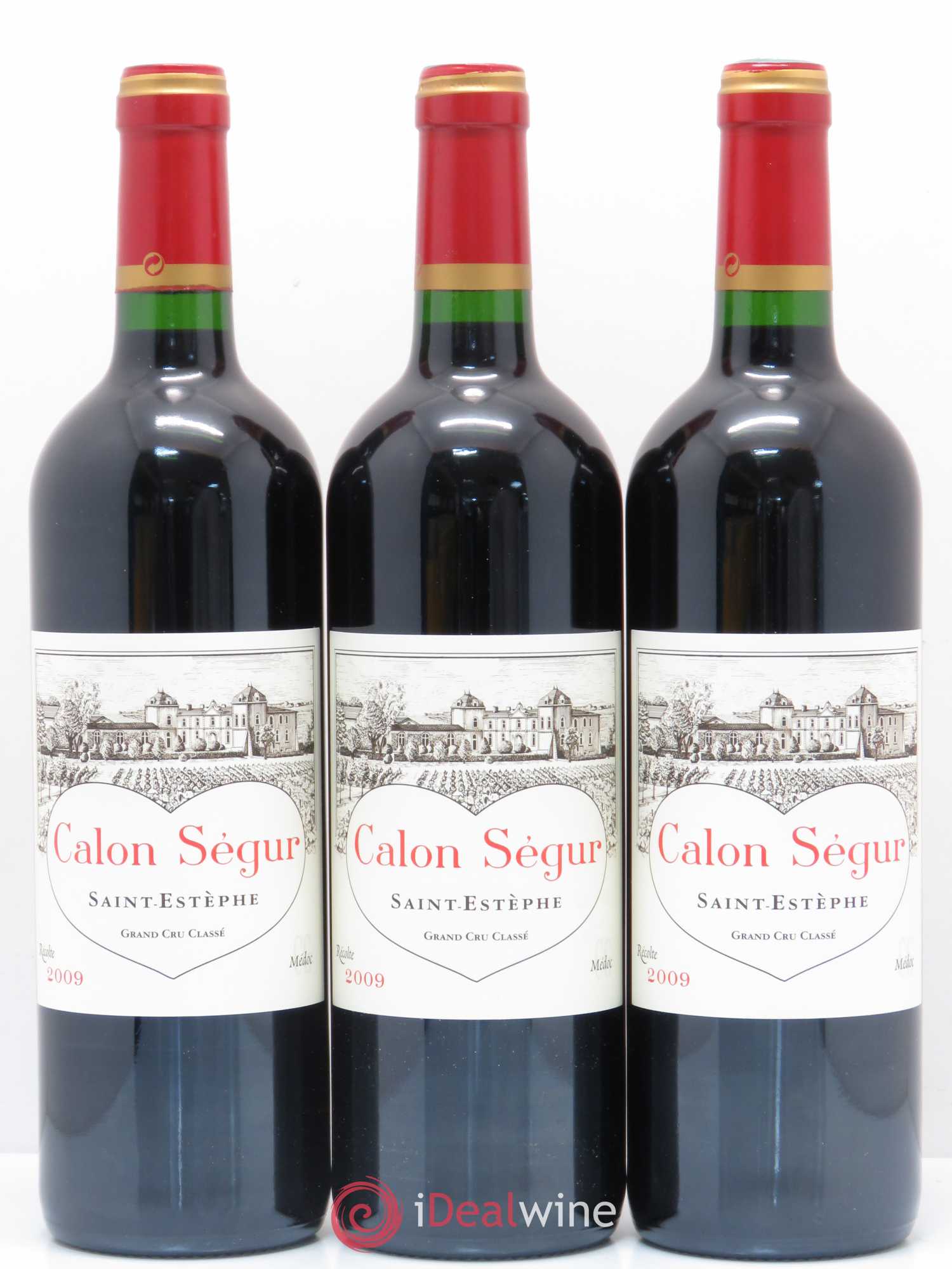 Château Calon Ségur 3ème Grand Cru Classé 2009 - Lot de 6 bouteilles - 1