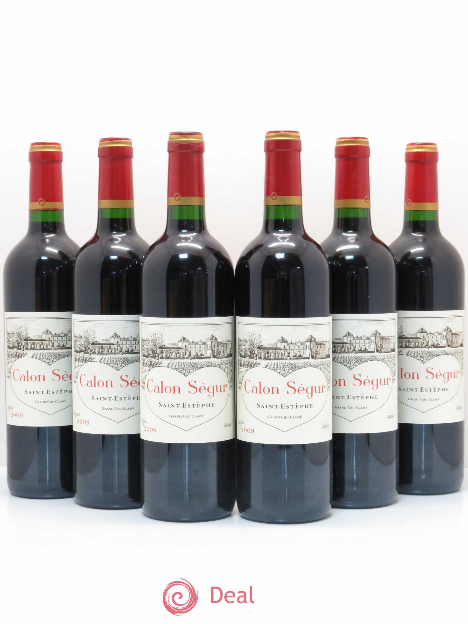 Château Calon Ségur 3ème Grand Cru Classé 2009 - Lot de 6 bouteilles - 0