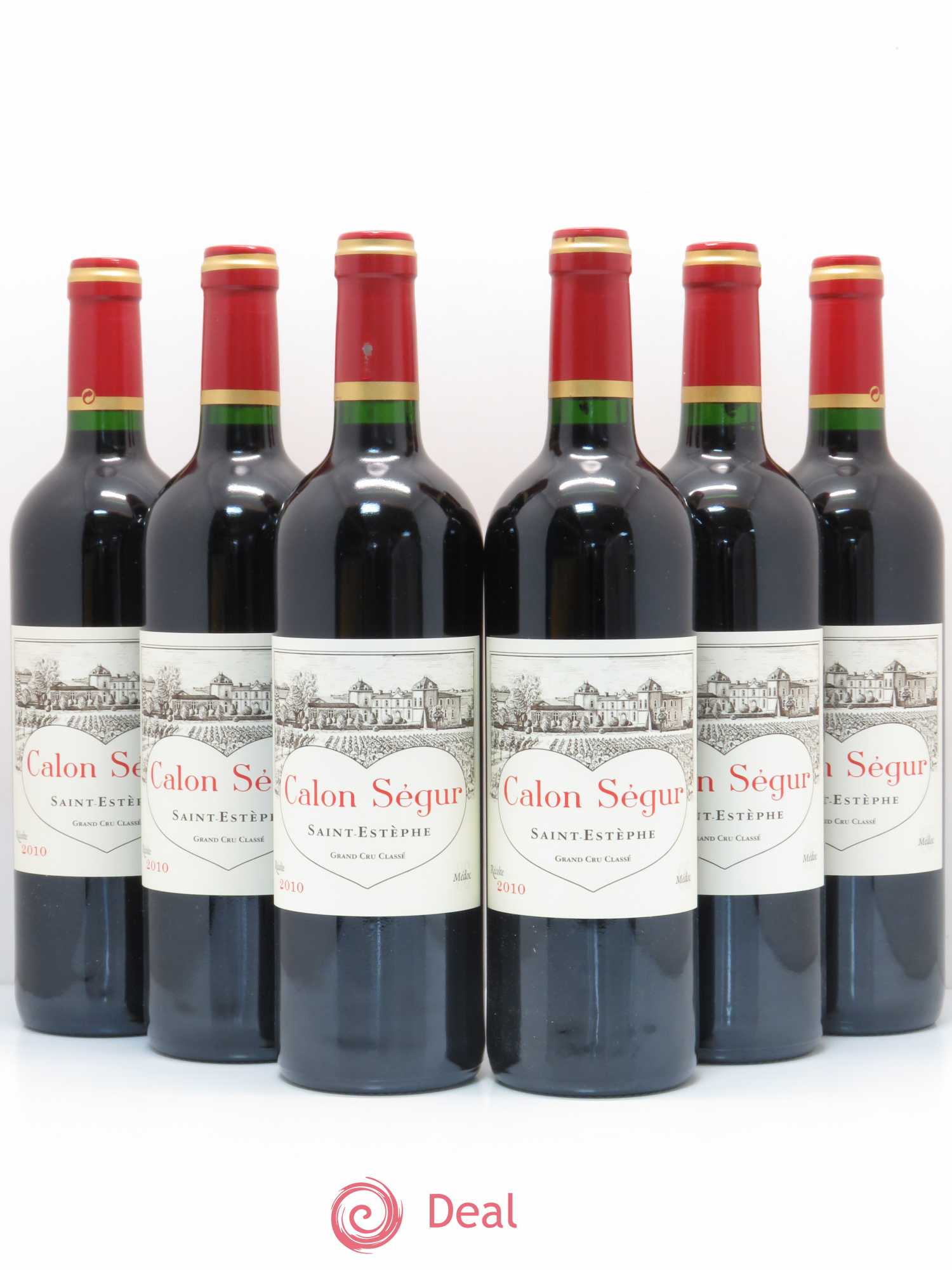 Château Calon Ségur 3ème Grand Cru Classé 2010 - Lot de 6 bouteilles - 0