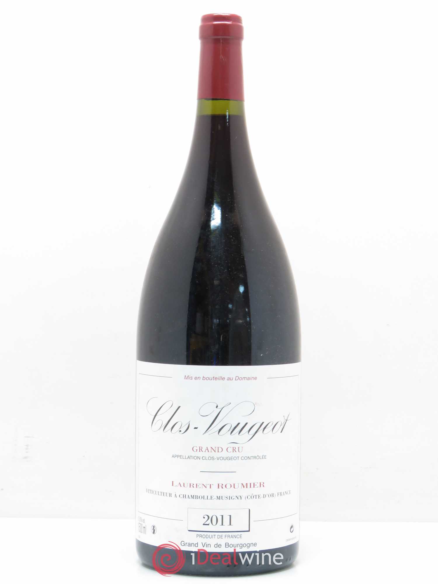 Clos de Vougeot Grand Cru Laurent Roumier 2011 - Lot de 1 magnum - 0