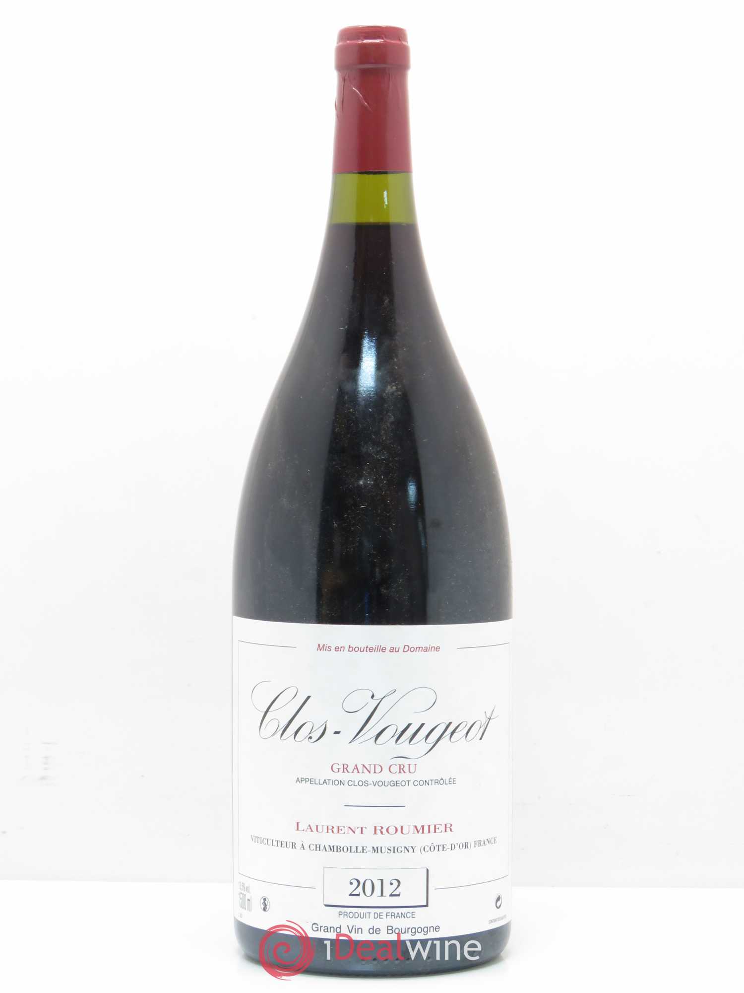 Clos de Vougeot Grand Cru Laurent Roumier 2012 - Lot de 1 magnum - 0