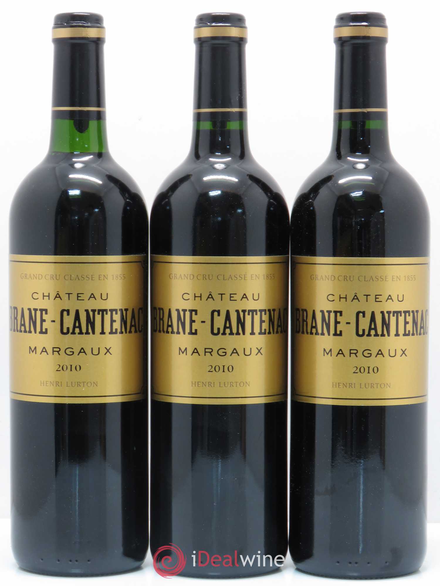 Château Brane Cantenac 2ème Grand Cru Classé 2010 - Lot de 6 bouteilles - 1