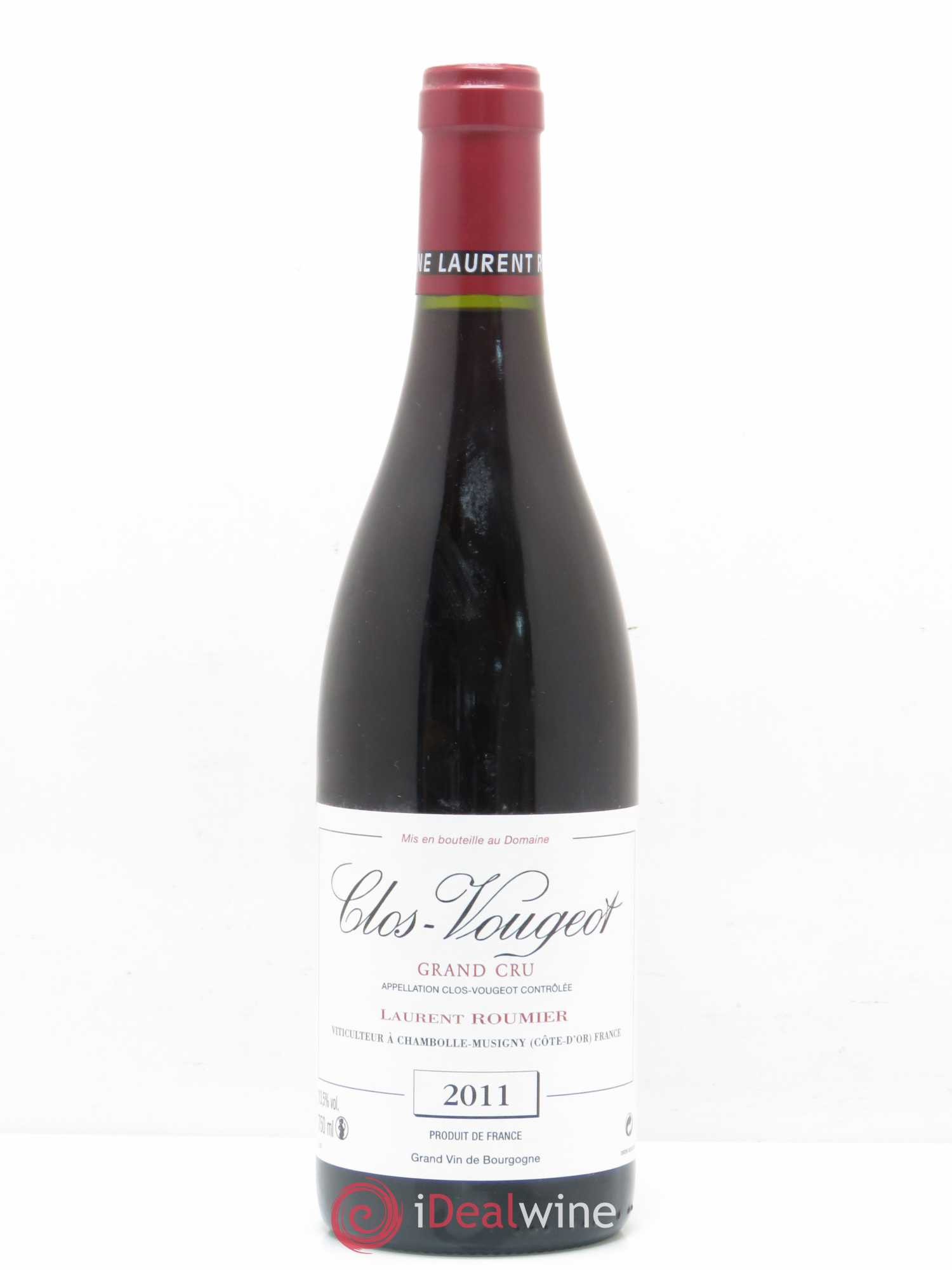 Clos de Vougeot Grand Cru Laurent Roumier 2011 - Lot de 1 bouteille - 0