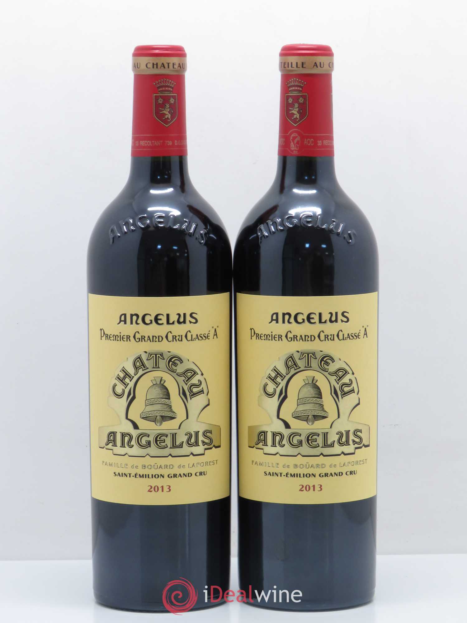 Château Angélus 1er Grand Cru Classé A 2013 - Lot de 2 bouteilles - 0