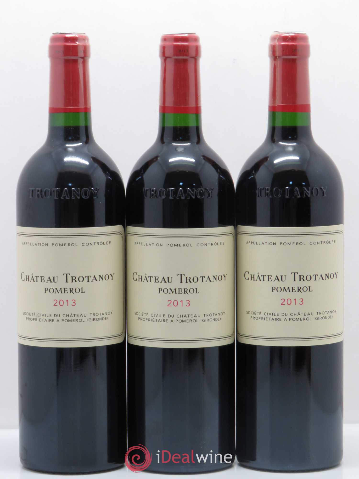 Château Trotanoy 2013 - Lot de 3 bouteilles - 0