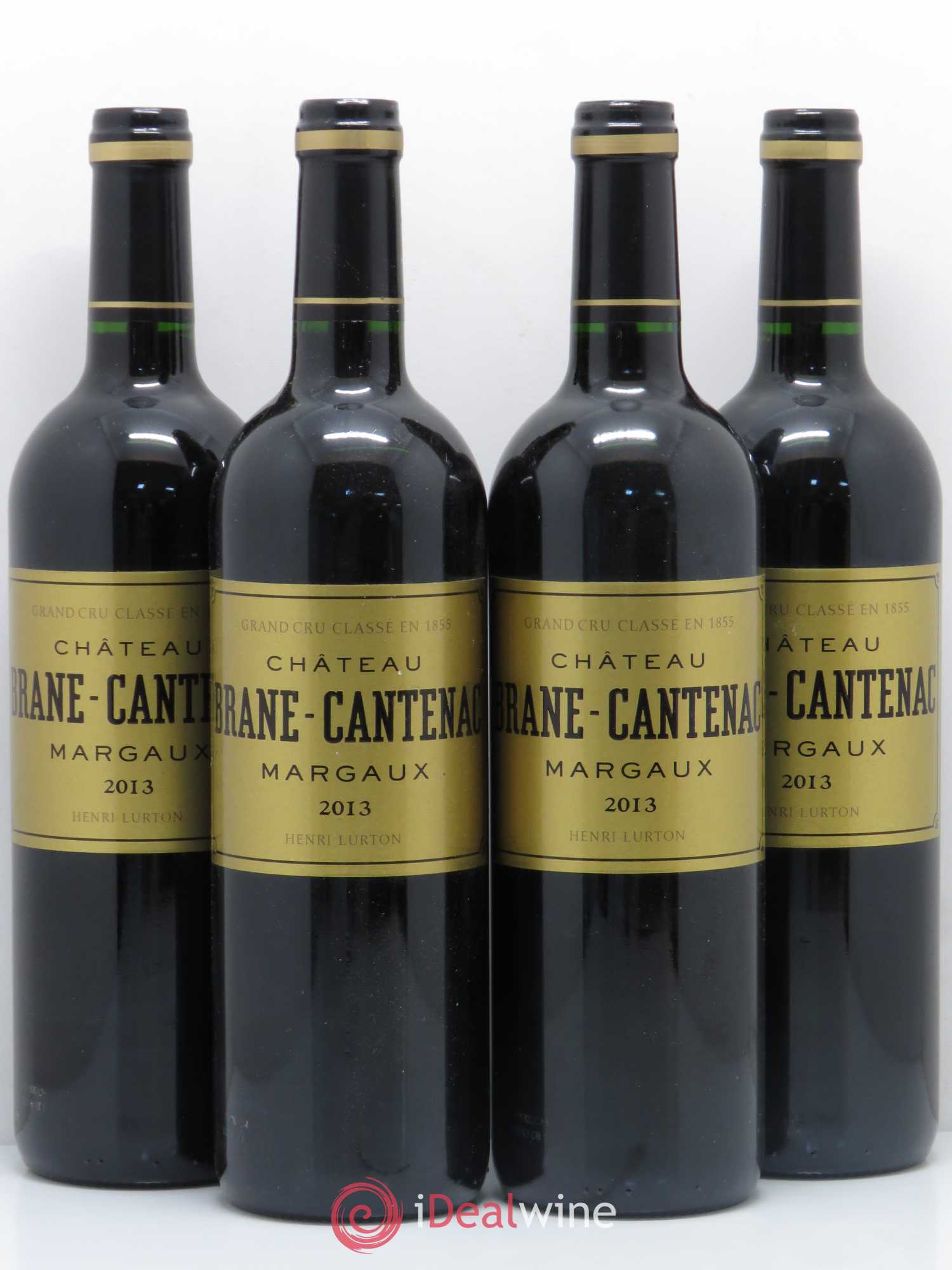 Château Brane Cantenac 2ème Grand Cru Classé 2013 - Lot de 4 bouteilles - 0