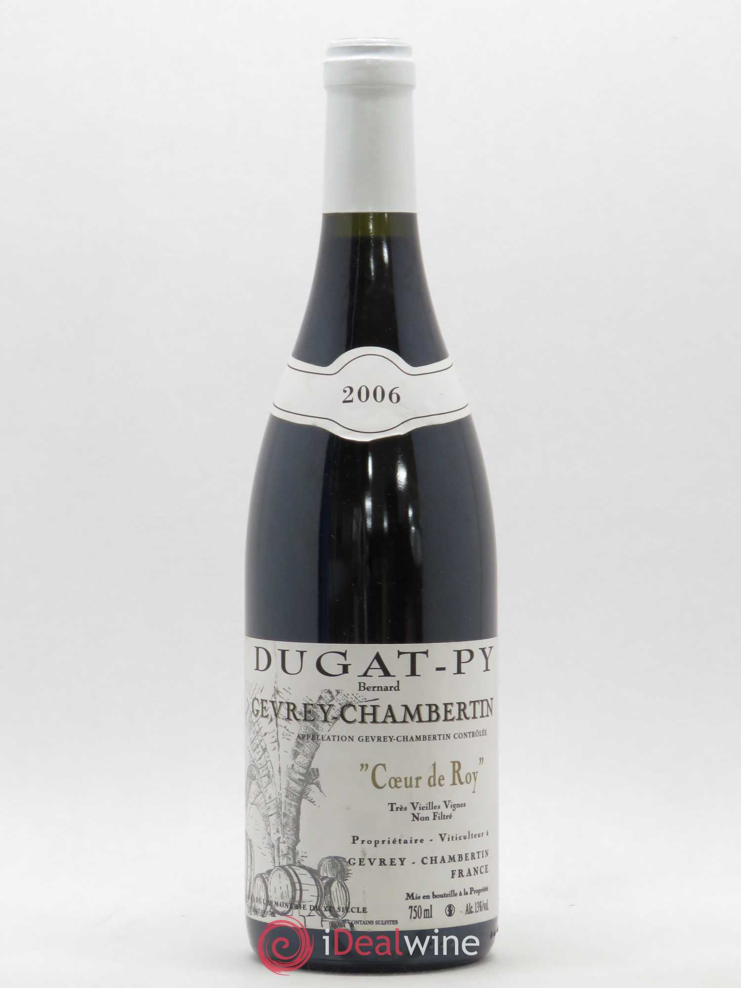 Gevrey-Chambertin Coeur de Roy Très Vieilles Vignes Dugat-Py 2006 - Lot de 1 bouteille - 0