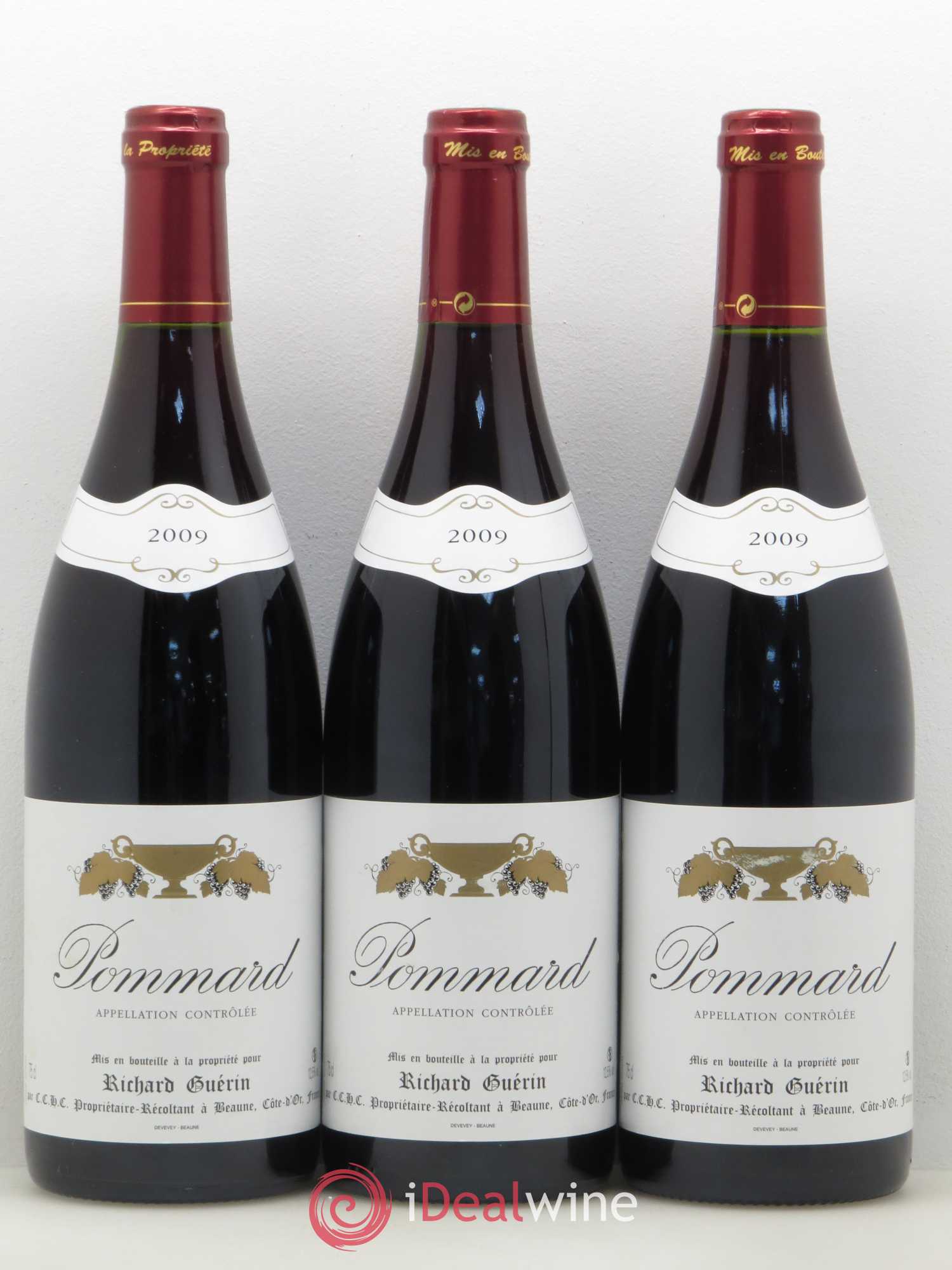 Pommard Richard Guérin 2009 - Posten von 6 Flaschen - 2