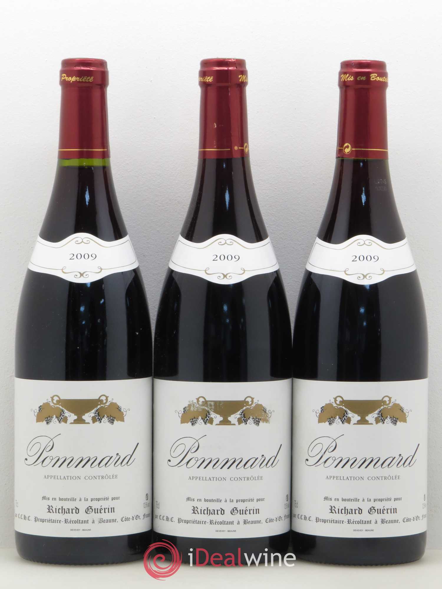 Pommard Richard Guérin 2009 - Posten von 6 Flaschen - 1