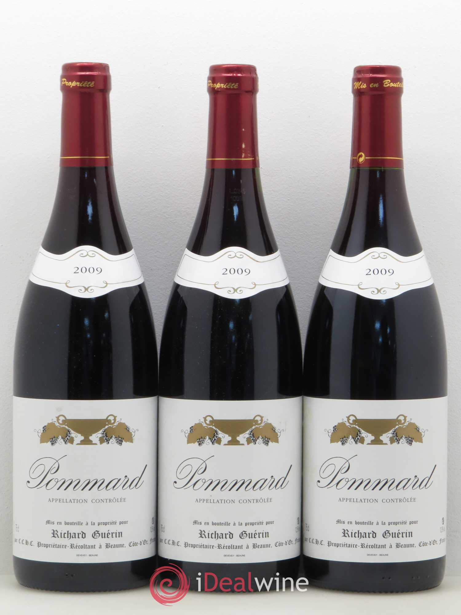 Pommard Richard Guérin 2009 - Posten von 6 Flaschen - 2