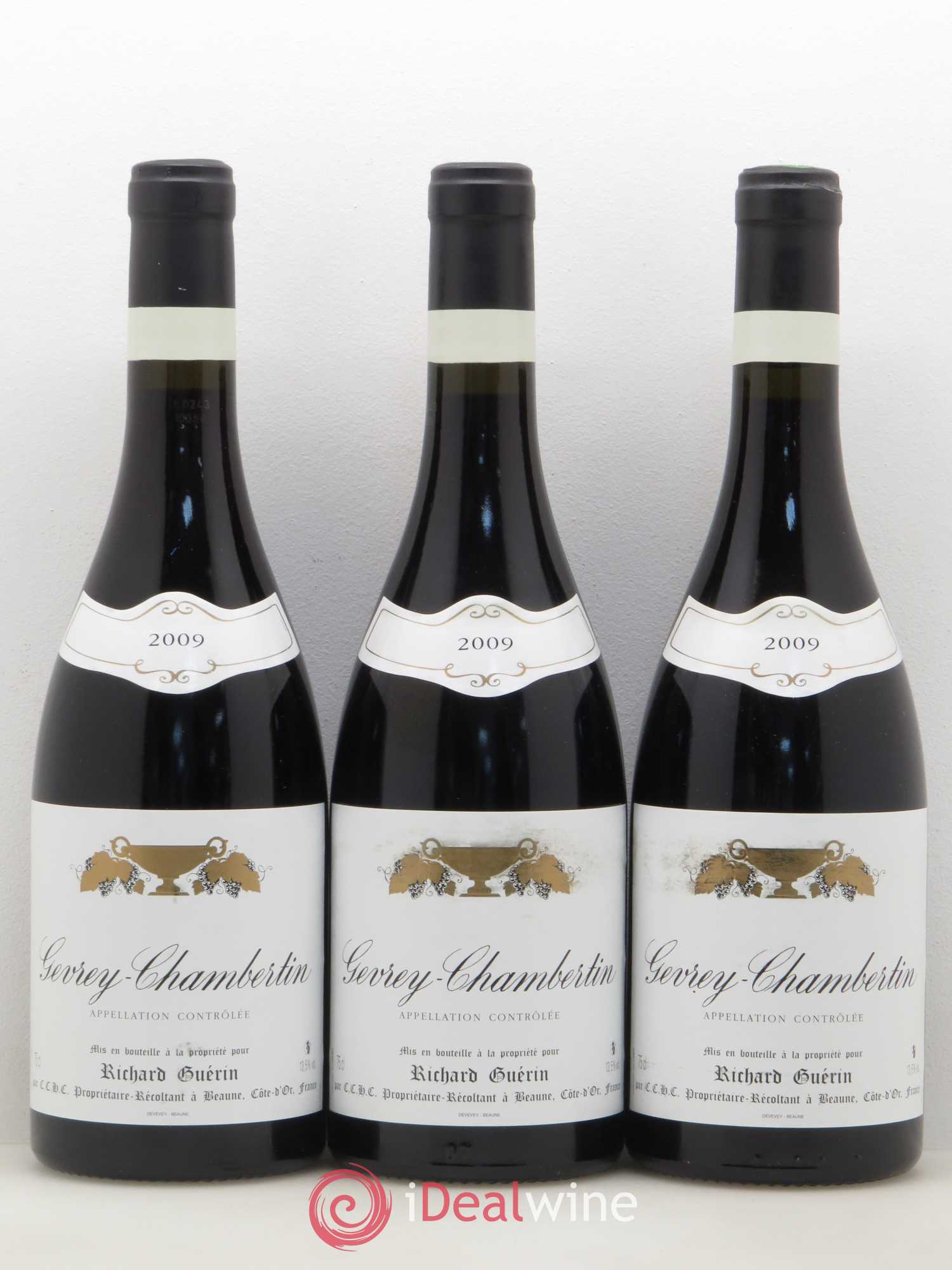 Gevrey-Chambertin Richard Guérin 2009 - Posten von 6 Flaschen - 2