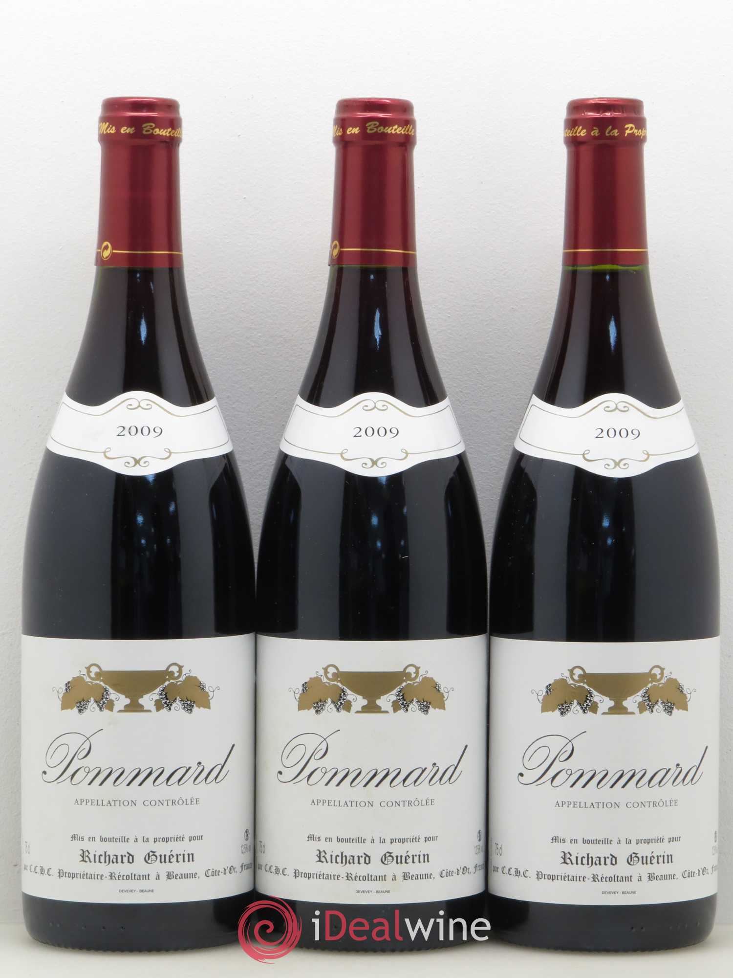 Pommard Richard Guérin 2009 - Lot de 6 bouteilles - 1